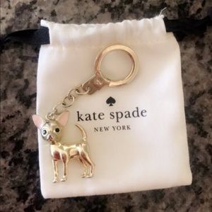Kate Spade Chihuahua Key Chain